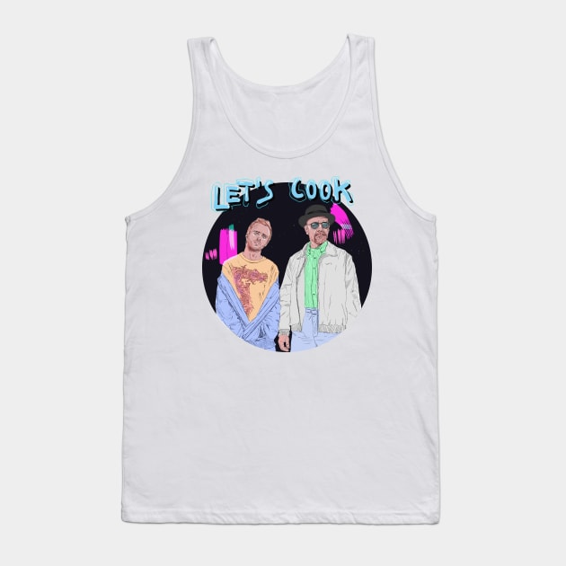 Breaking Bad Let's Cook Tank Top by Ria_Mizuko